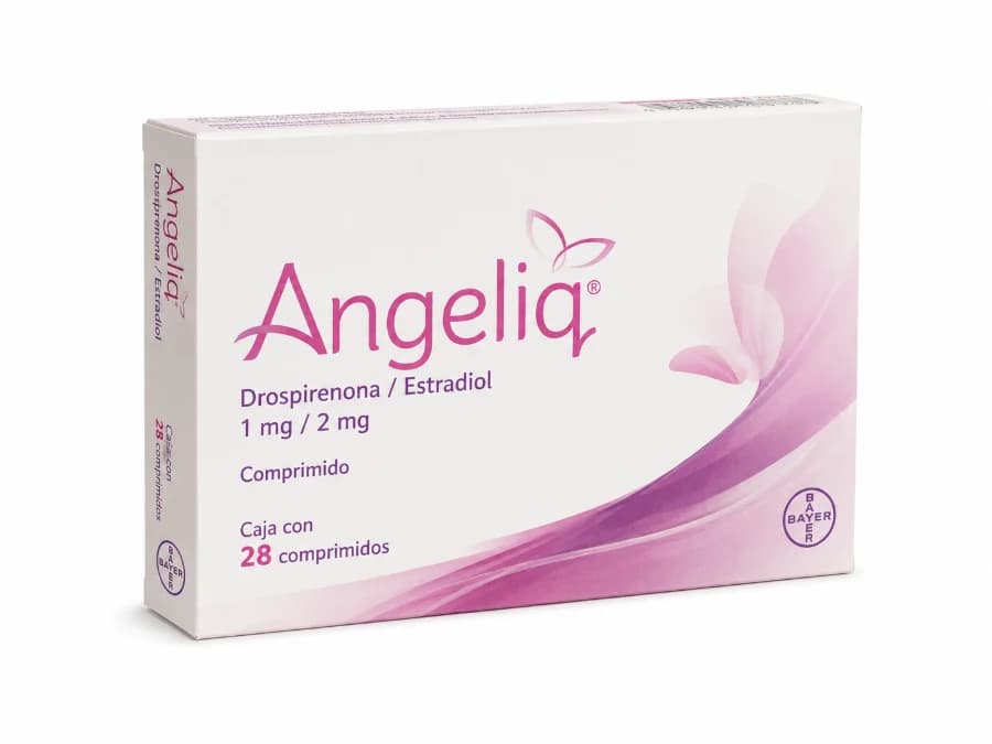 Empaque de Drospirenona + estradiol 1/2 mg
